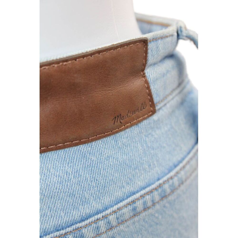 Madewell Womens Cotton Zip Button Straight Leg Denim Jeans Blue Size EUR 29 - Picture 4 of 8